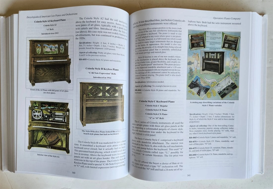 Reblitz-Bowers Encyclopedia of American Coin-operated Pianos & Orchestrions - 4