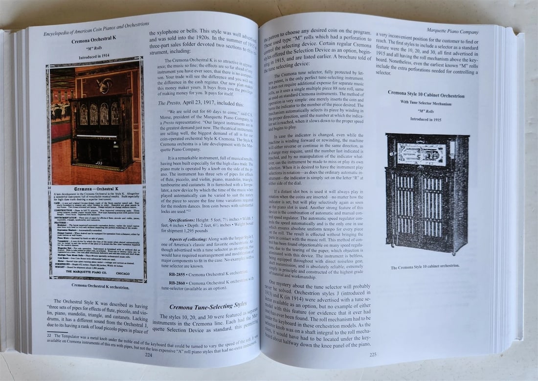 Reblitz-Bowers Encyclopedia of American Coin-operated Pianos & Orchestrions - 7