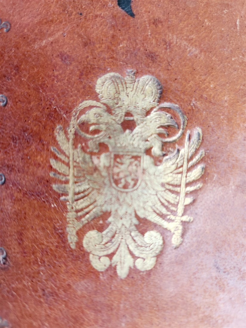 1727 AUSTRIAL IMPERIAL HOUSE PROVENANCE antique Rhetorum liber dramaticus - 4