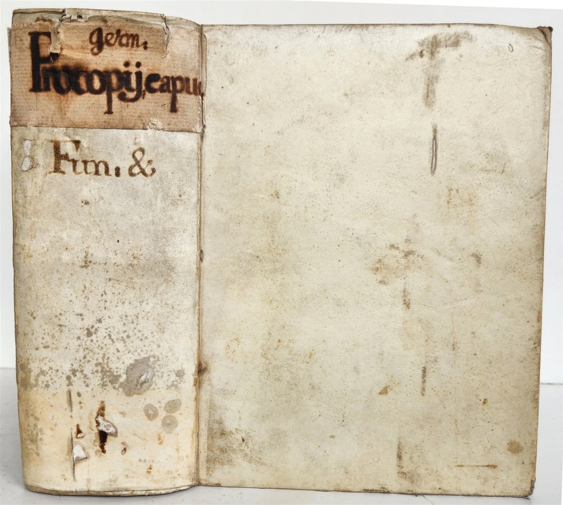 1670 FUNERAL SERMONS by CAPUCHIN FRIAR Prokop von Templin ANTIQUE vellum bound - 2
