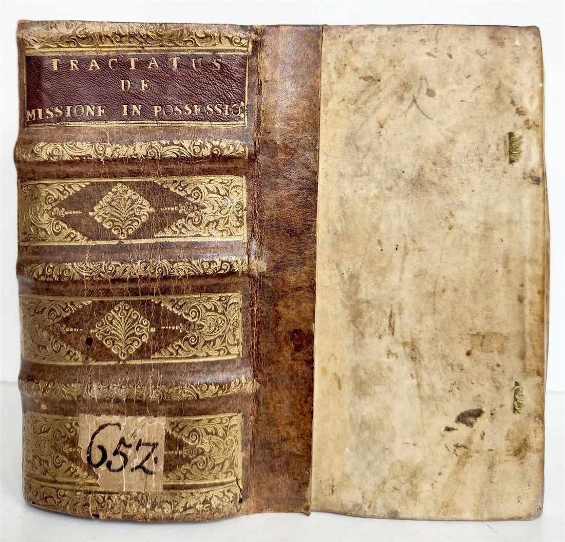 1587 LAW BOOK in LATIN antique LEGAL TREATISE by Ubertino Zuccardi - 2