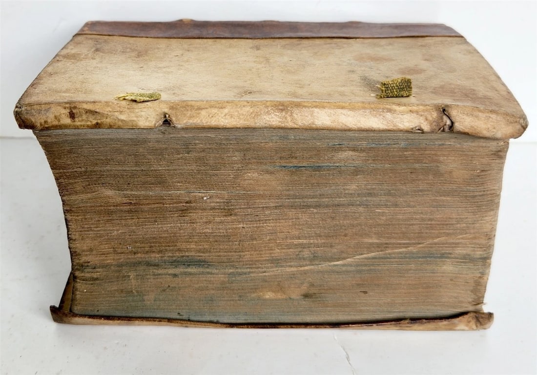 1587 LAW BOOK in LATIN antique LEGAL TREATISE by Ubertino Zuccardi - 3