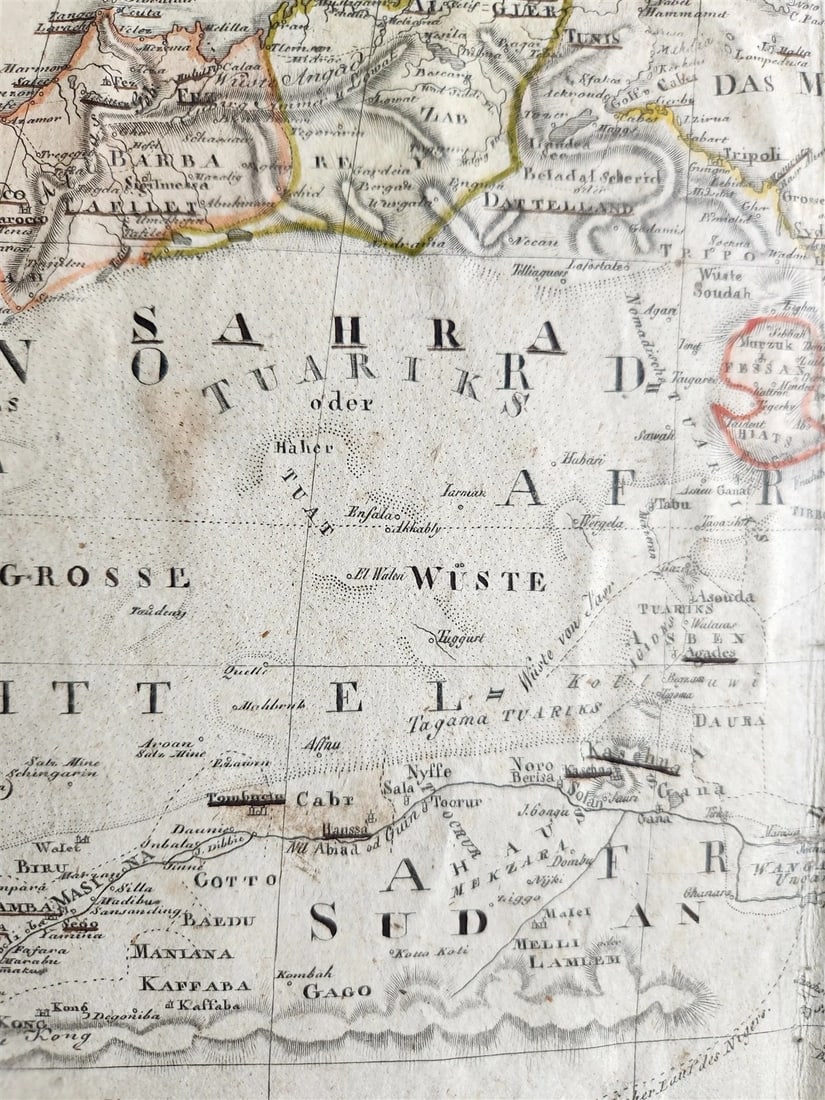 1804 MAP of AFRICA antique - 4