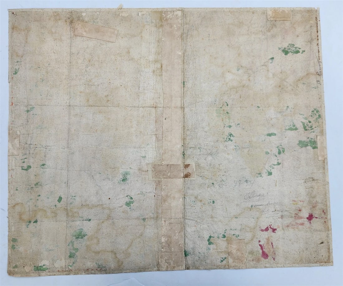 1730 MAP of Luxembourg antique DUCATUS LUXEMBURGI - 2