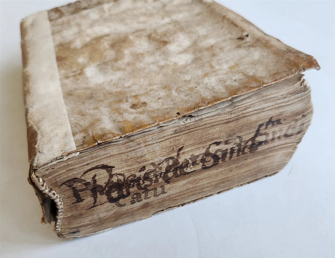 1548 LEGAL TREATISE antique PARIS DE PUTEO de syndicatu NAPLES LAW BOOK - 10