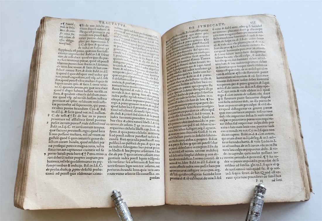 1548 LEGAL TREATISE antique PARIS DE PUTEO de syndicatu NAPLES LAW BOOK - 6