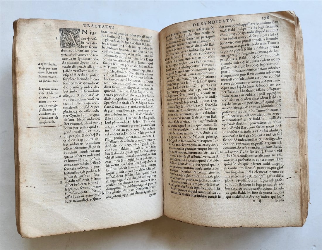1548 LEGAL TREATISE antique PARIS DE PUTEO de syndicatu NAPLES LAW BOOK - 8
