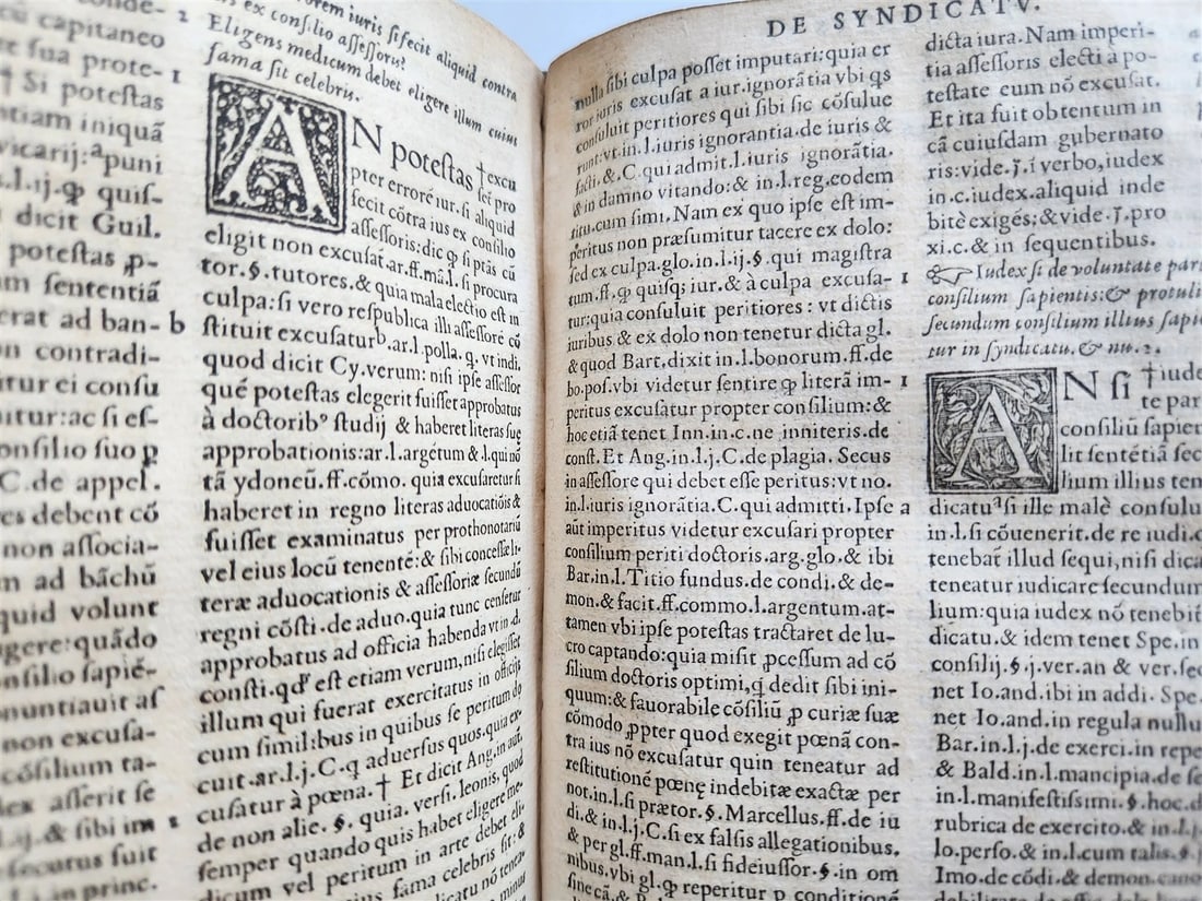 1548 LEGAL TREATISE antique PARIS DE PUTEO de syndicatu NAPLES LAW BOOK - 9