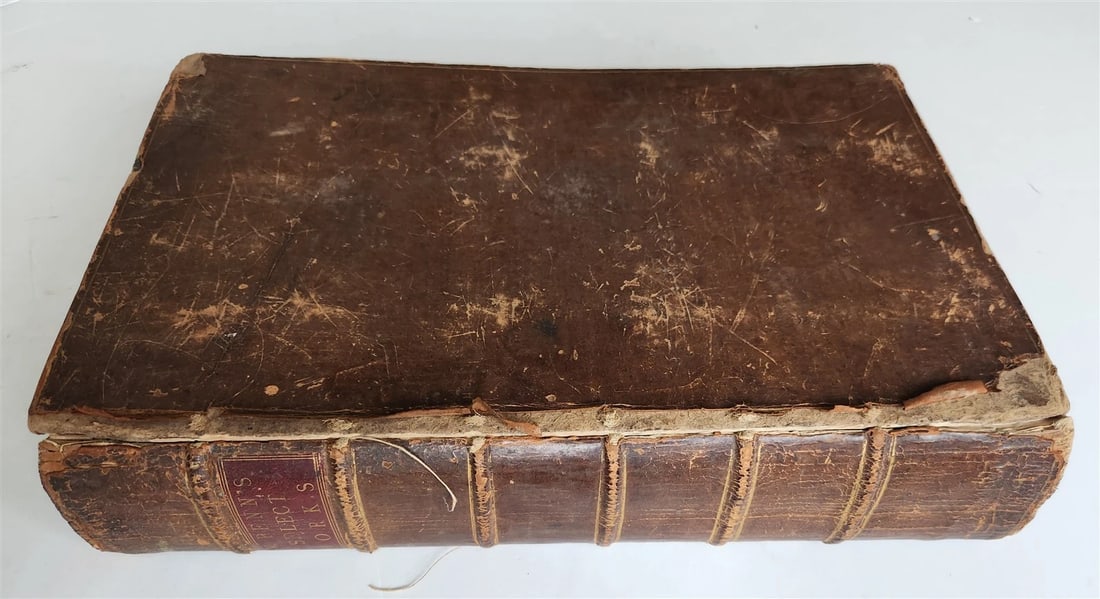 1771 WILLIAM PENN Select Work & Journal of His Life ANTIQUE folio in English - 2