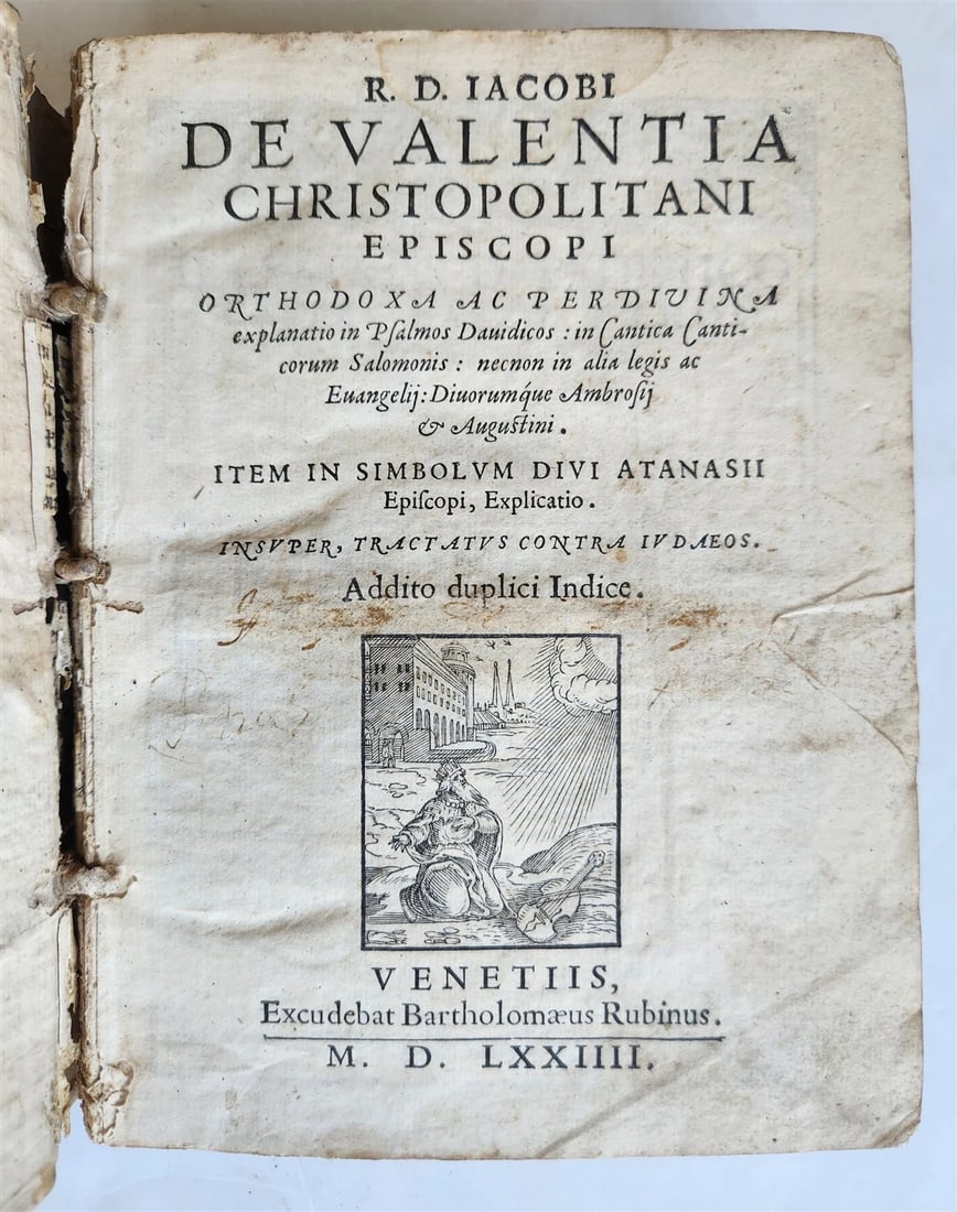 1574 Orthodoxa ac perdivina explanatio in Psalmos Davidicos antique 16th CENTURY (1 of 12)
