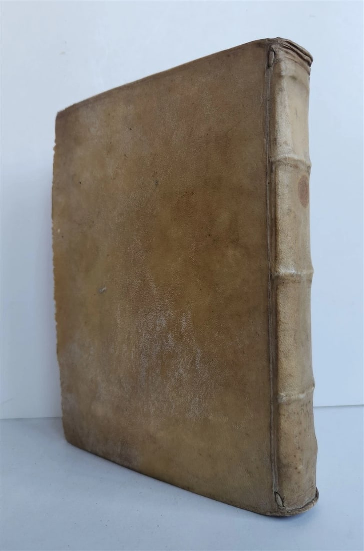 1591 De le lettere familiari by ANNIBAL CARO antique VELLUM BOUND - 3