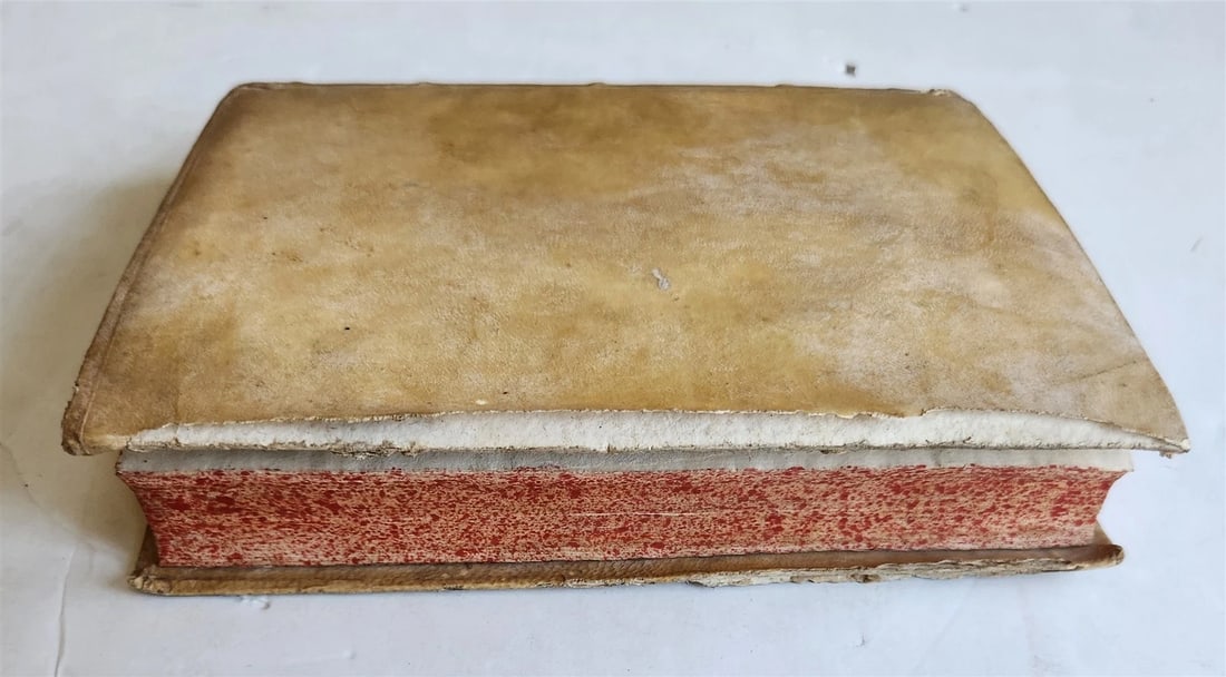 1591 De le lettere familiari by ANNIBAL CARO antique VELLUM BOUND - 4