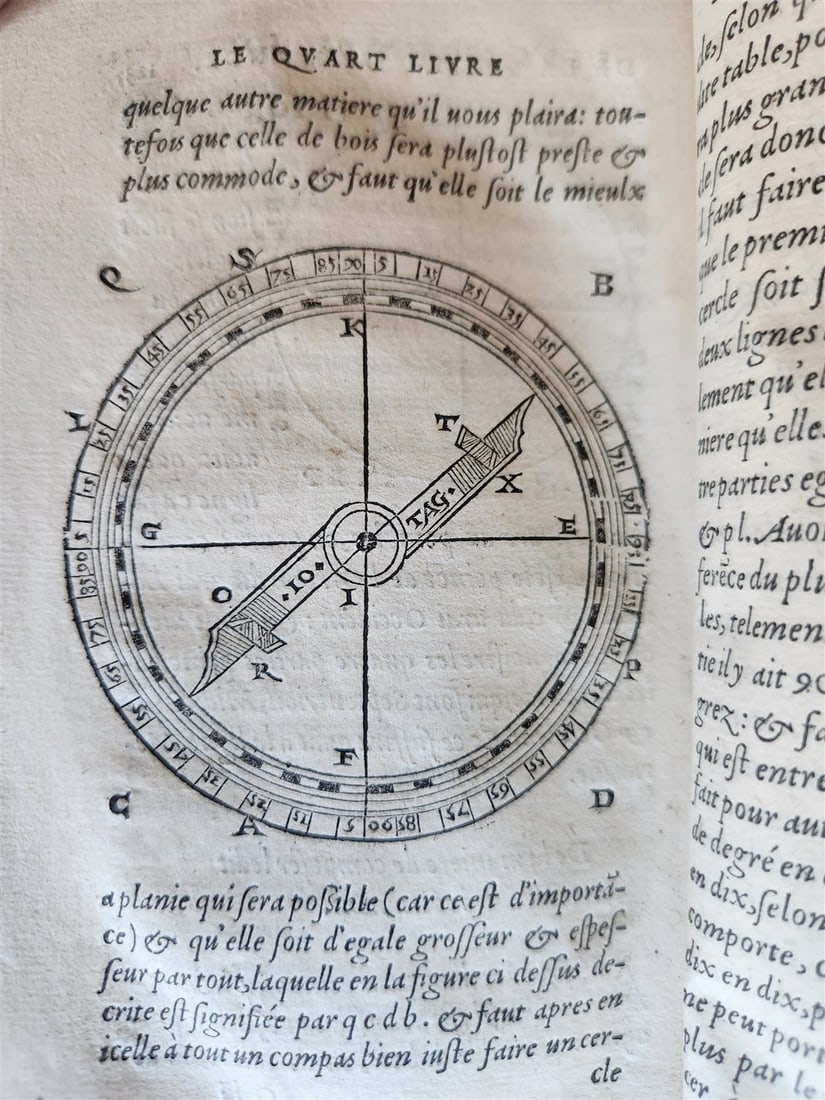 1550 LA SPHERE du MONDE by Alexandre Piccolomini ILLUSTRATED antique ASTRONOMY - 8