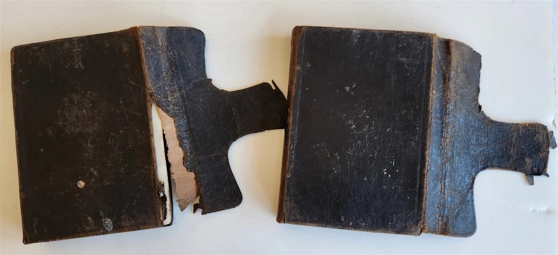 1567 BIBLE in LATIN 2 VOLUMES by PLANTIN antique incl. 1612 R.Barker partial NT - 11