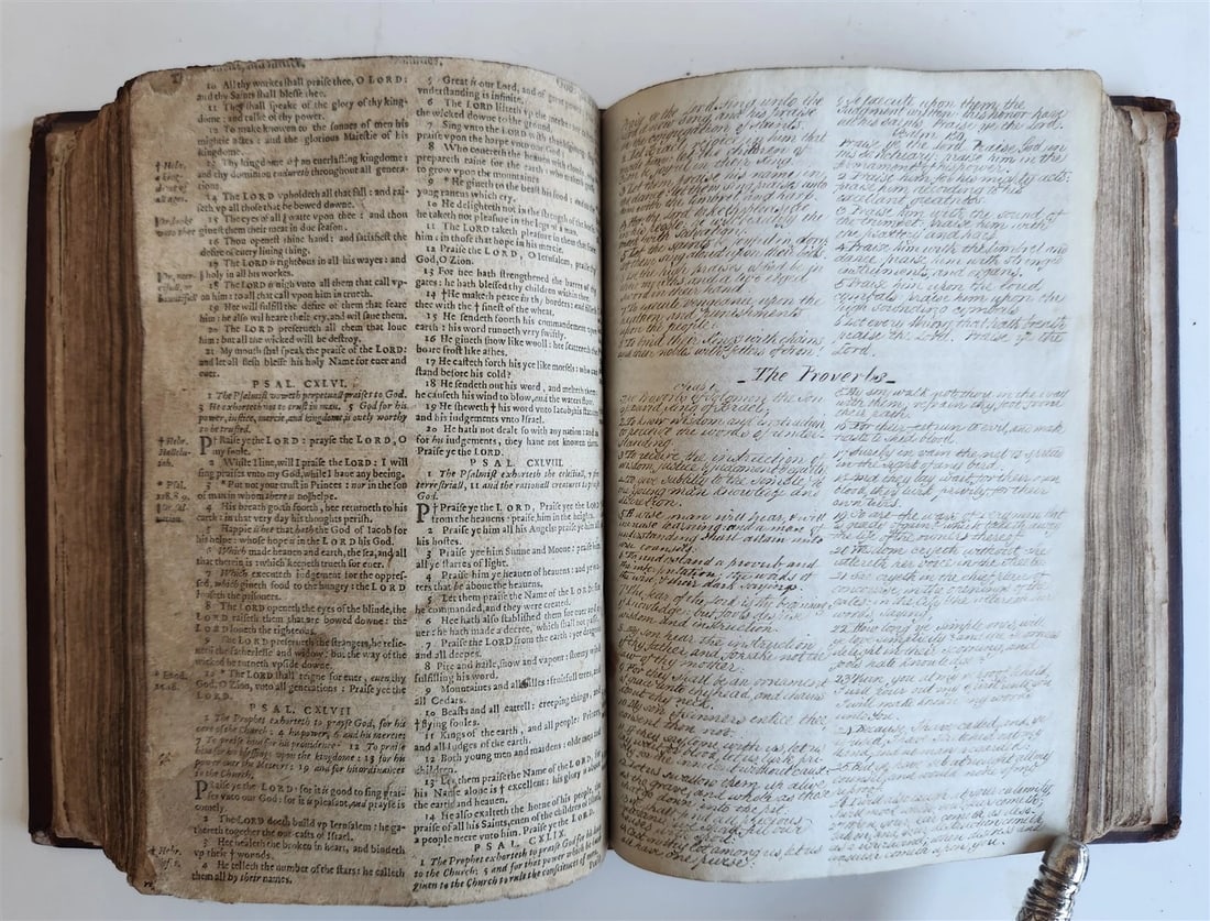 1618 BIBLE in ENGLISH antique OLD & NEW TESTAMENT by Bonham Norton and John Bill - 17