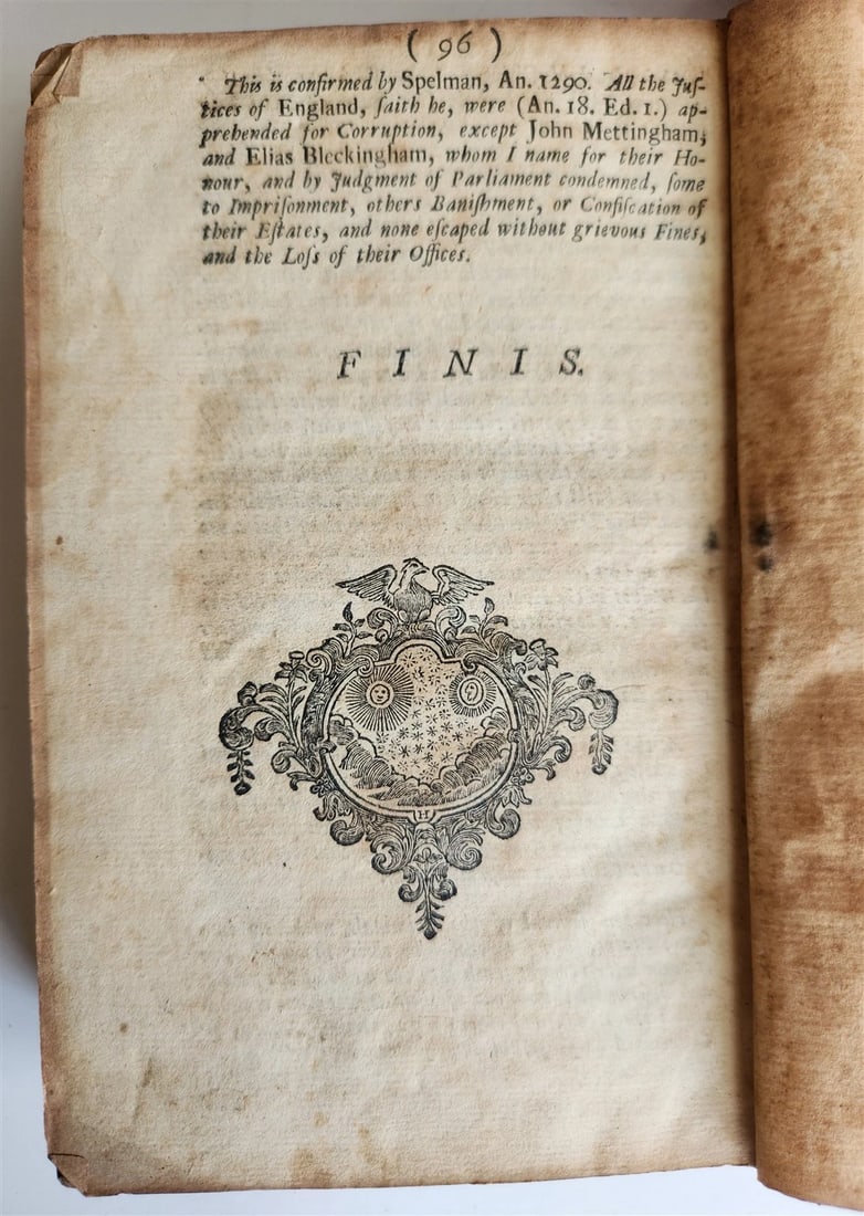 1727 LAW BOOK in ENGLISH Office & Authority of Justice of Peace for Ireland - 9