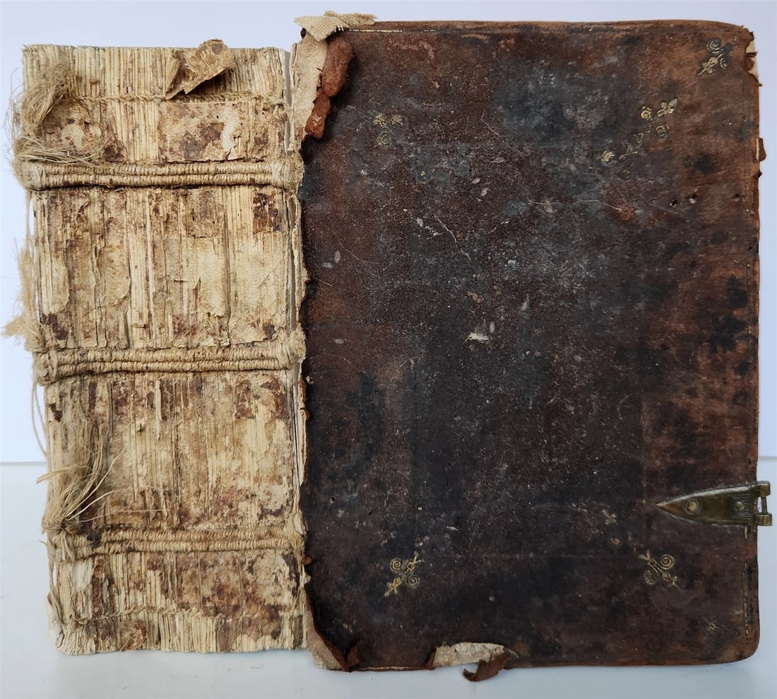 1519 BIBLE in LATIN POST-INCUNABULA antique rare w/ WOODCUTS - 3