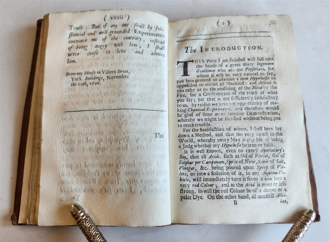 1697 TREATISE of GOUT by JOHN COLBATCH in ENGLISH antique medicine pharmacology - 9