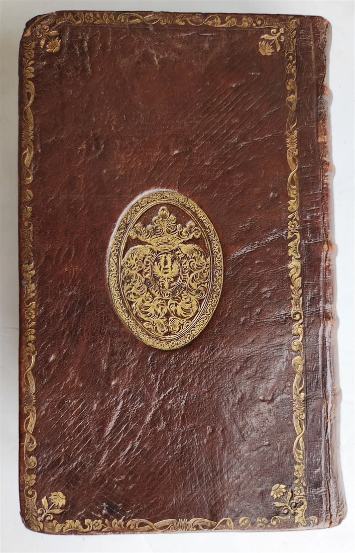 1794 Bibliotheca classica sive Lexicon manuale antique ARMORIAL BINDING - 4