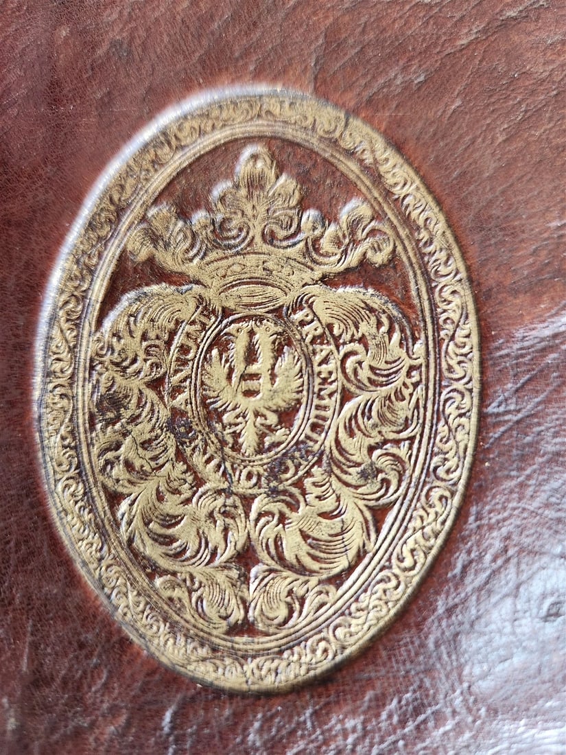 1794 Bibliotheca classica sive Lexicon manuale antique ARMORIAL BINDING - 5