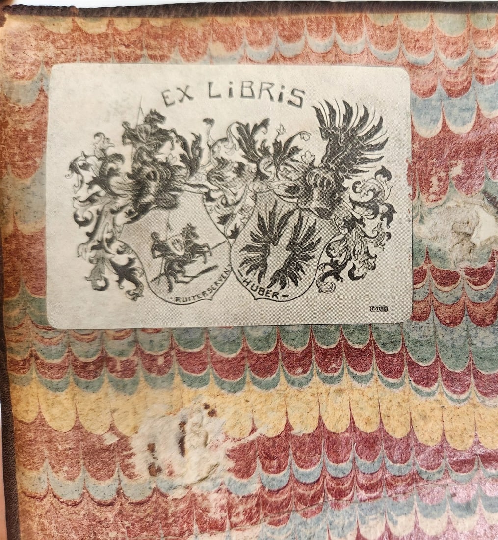 1794 Bibliotheca classica sive Lexicon manuale antique ARMORIAL BINDING - 7