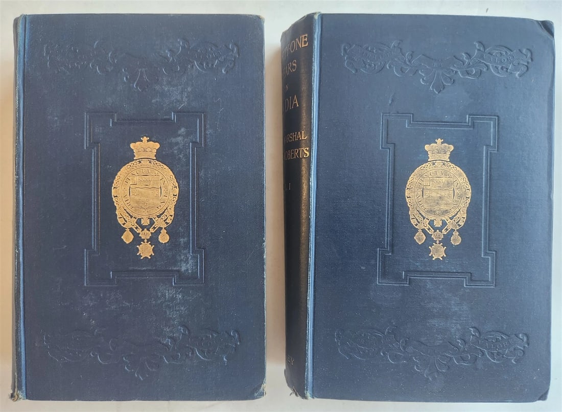 1897 FORTY-ONE YEARS in INDIA by LORD ROBERTS of KANDAHAR 2 vols ILLUSTRATED - 2