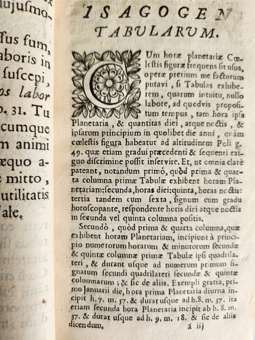 1690 ASTROLOGY & HOROSCOPE SIGNS Joseph de Tertius antique 17th CENTURY scarce - 12