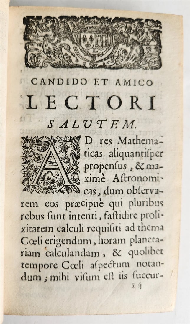 1690 ASTROLOGY & HOROSCOPE SIGNS Joseph de Tertius antique 17th CENTURY scarce - 14