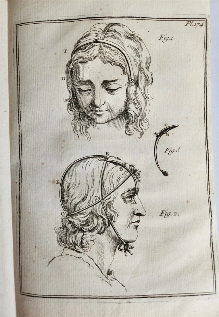 1763 MEDICAL TREATISE ILLUSTRATED ANATOMY by Francois PLANQUE antique V. 8 - 3