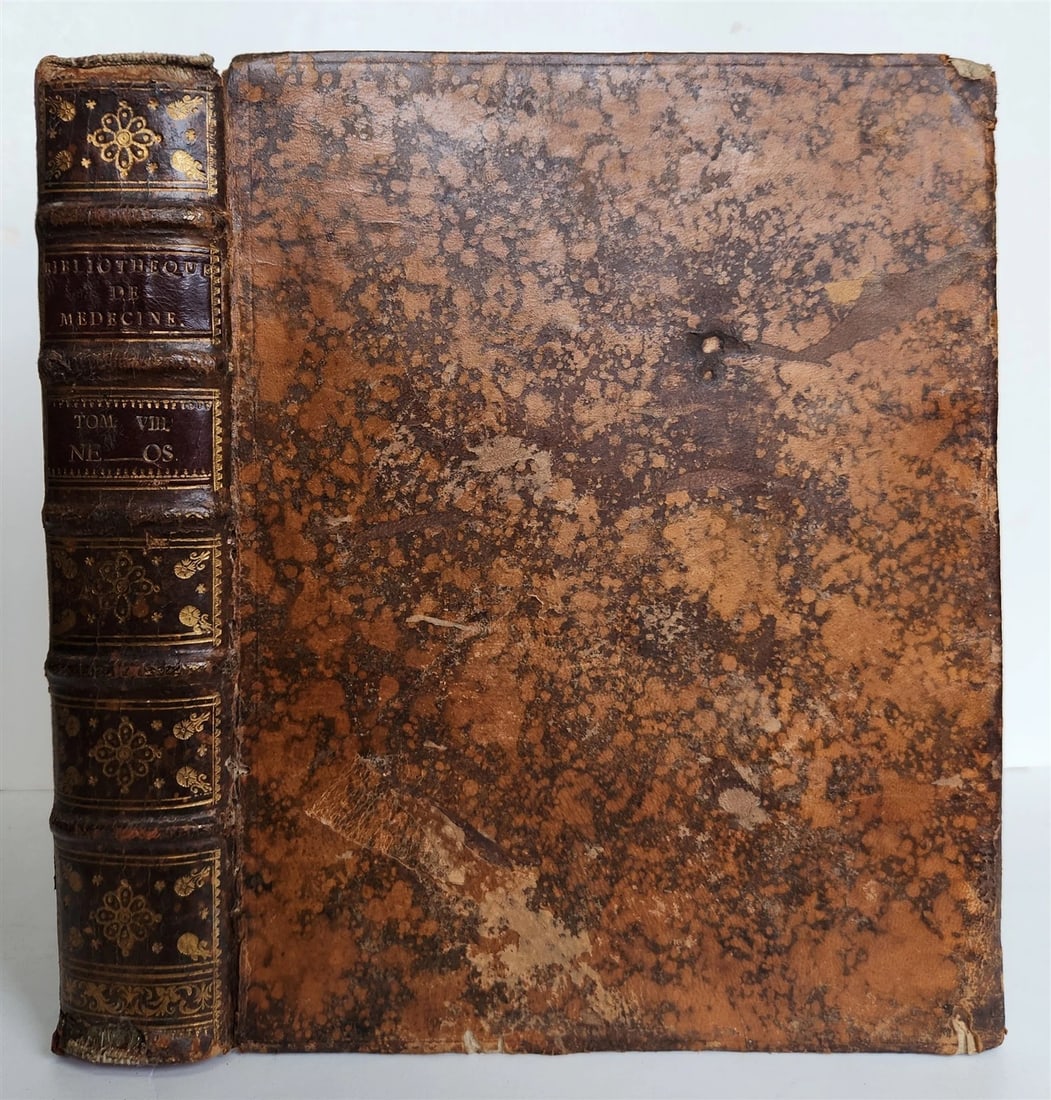 1763 MEDICAL TREATISE ILLUSTRATED ANATOMY by Francois PLANQUE antique V. 8 - 4