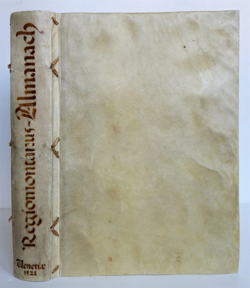 1521 Post-Incunabula ASTROLOGY & ASTRONOMY ALMANACH NOVA by J. Stoeffler ANTIQUE - 3