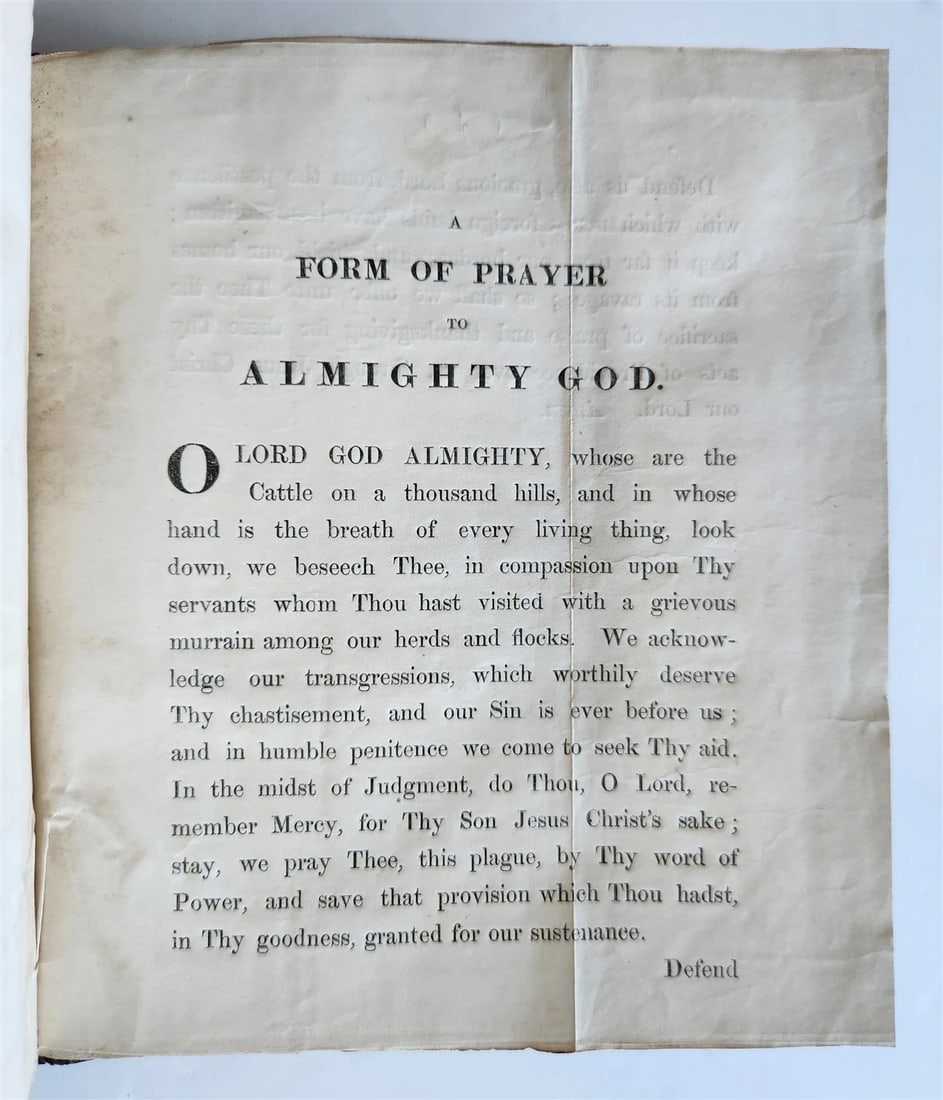 1745 BOOK of PSALMS antique in ENGLISH original binding 18th CENTURY - 12