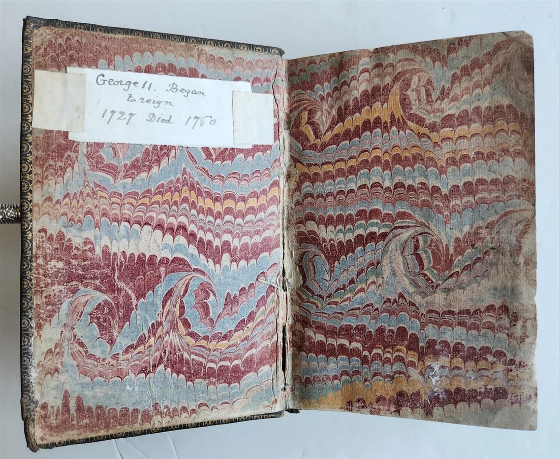 1745 BOOK of PSALMS antique in ENGLISH original binding 18th CENTURY - 6