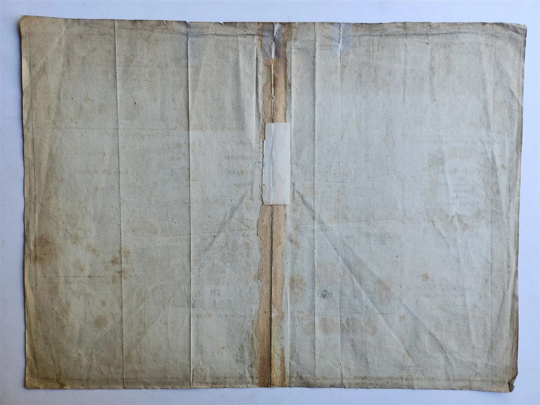 1755 MAP of LONDON antique CHEAP WARD - 8