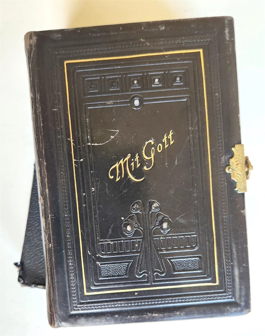 1907 GERMAN HYMNAL antique EVANGELISCHES GASANGBUCH - 3