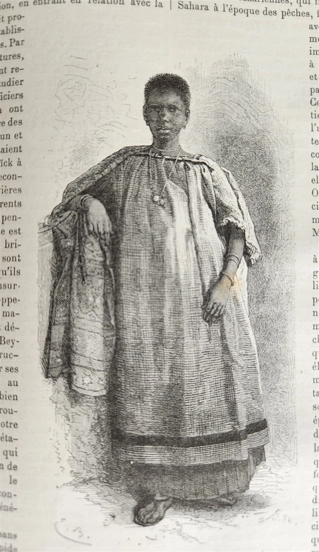 1872 HISTORY VOYAGES ILLUSTRATED antique AFRICA PERU RUSSIA CENTRAL ALPES FRANCE - 11
