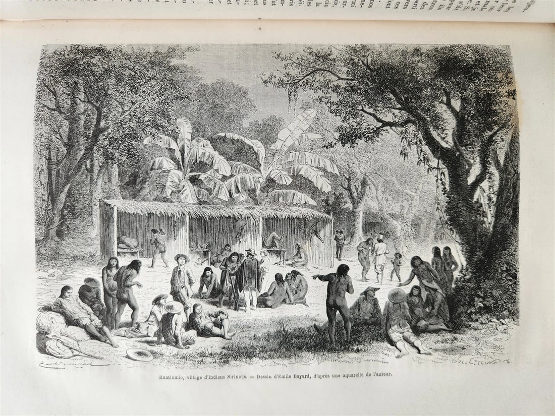 1872 HISTORY VOYAGES ILLUSTRATED antique AFRICA PERU RUSSIA CENTRAL ALPES FRANCE - 16