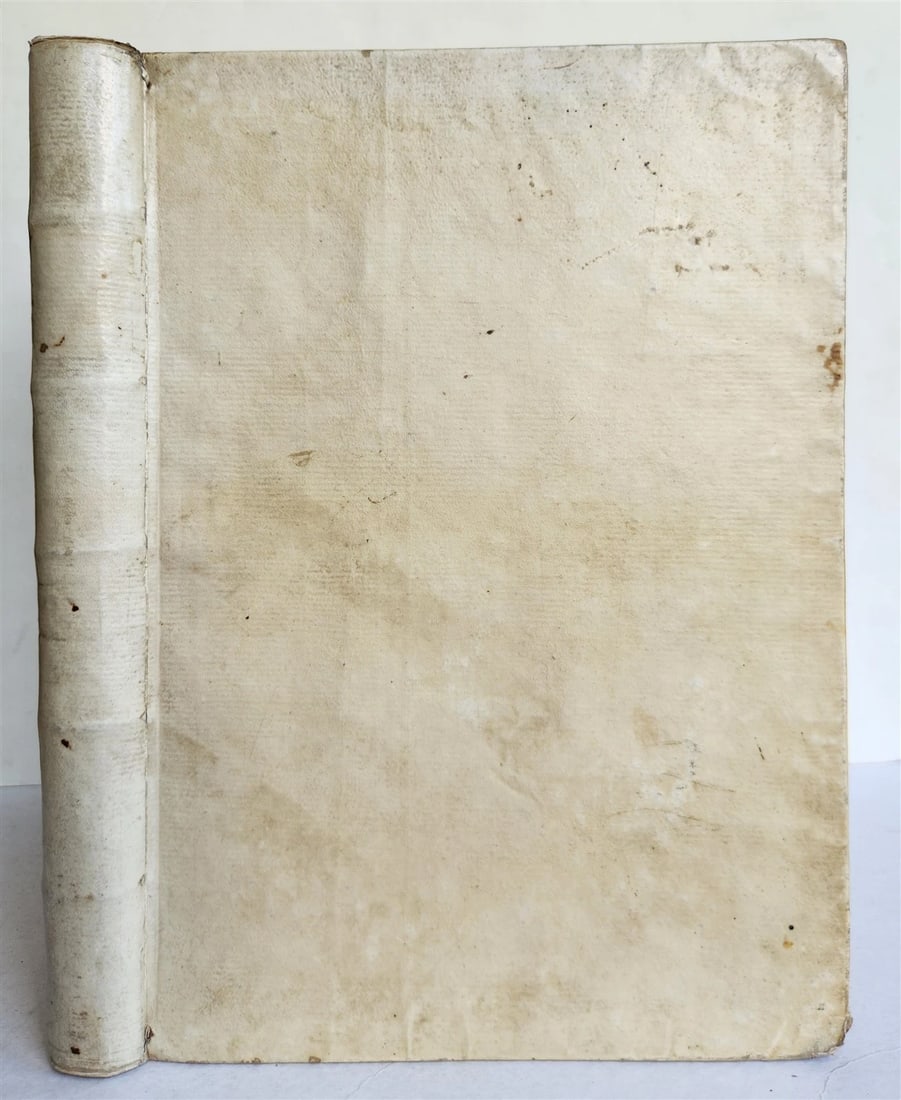 1544 CICERO Epistolae ad Titum Pomponium Atticum antique VELLUM BOUND FOLIO - 2