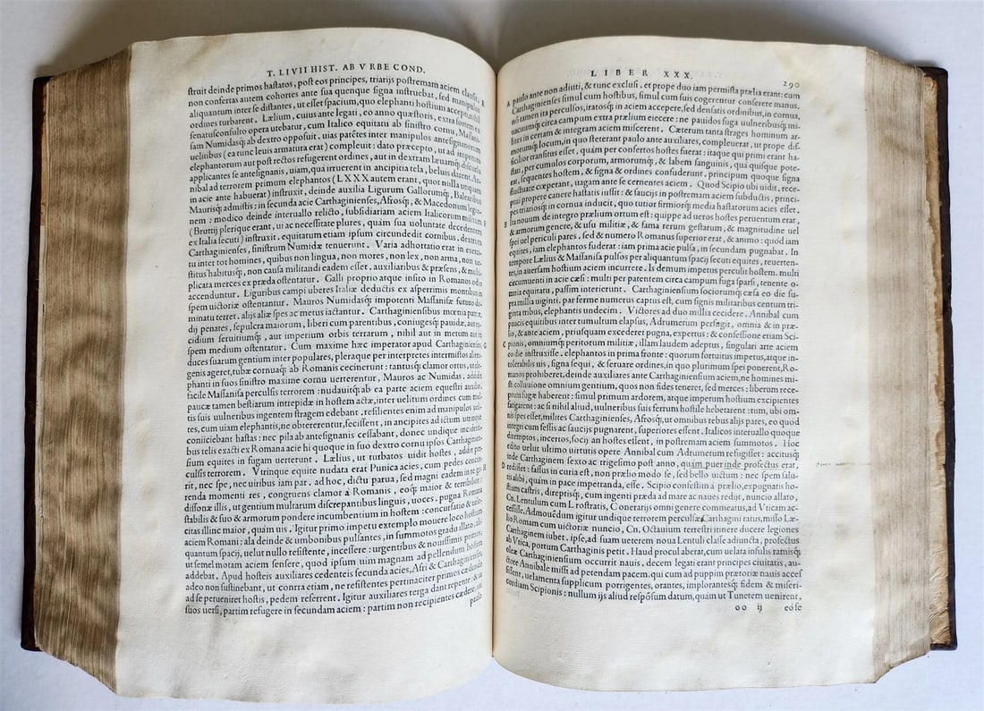 1555 ALDINE PRESS ROMAN HISTORY by TITUS LIVIUS ANTIQUE 16th CENTURY FOLIO Aldus - 12