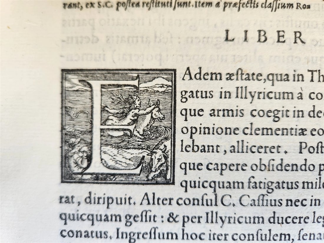 1555 ALDINE PRESS ROMAN HISTORY by TITUS LIVIUS ANTIQUE 16th CENTURY FOLIO Aldus - 15