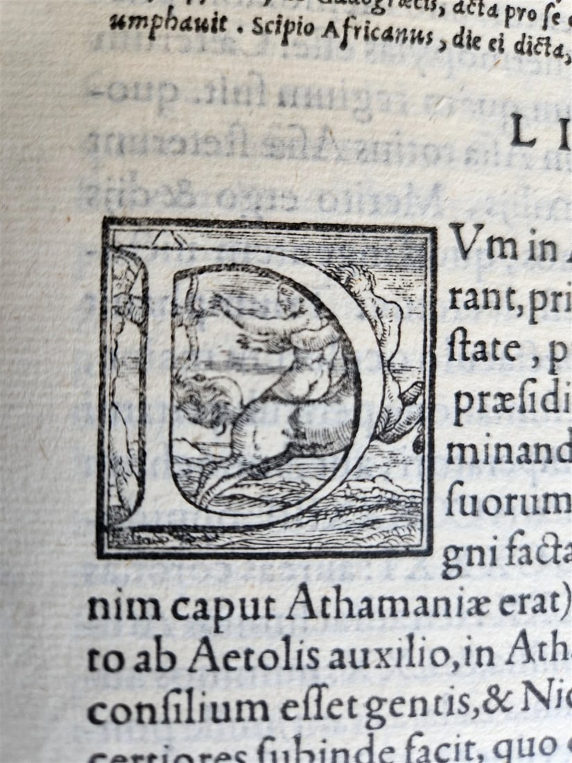 1555 ALDINE PRESS ROMAN HISTORY by TITUS LIVIUS ANTIQUE 16th CENTURY FOLIO Aldus - 16