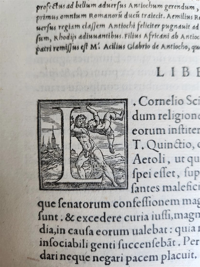 1555 ALDINE PRESS ROMAN HISTORY by TITUS LIVIUS ANTIQUE 16th CENTURY FOLIO Aldus - 17