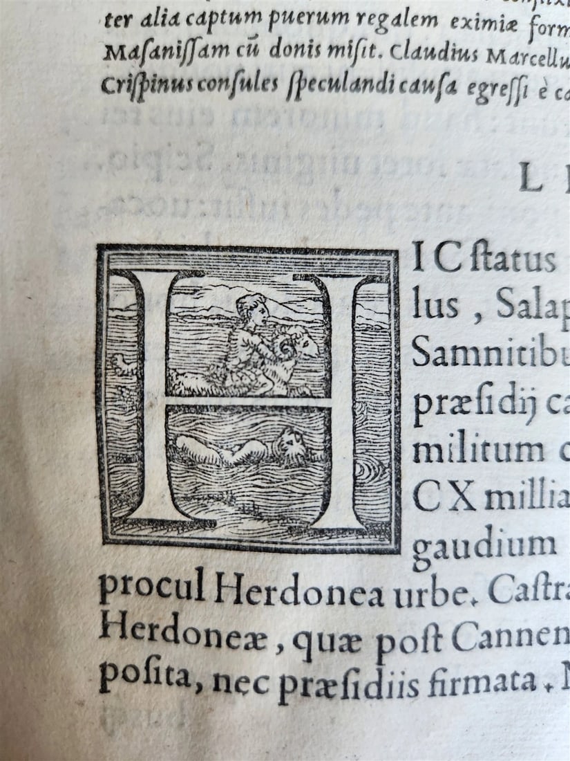 1555 ALDINE PRESS ROMAN HISTORY by TITUS LIVIUS ANTIQUE 16th CENTURY FOLIO Aldus - 18