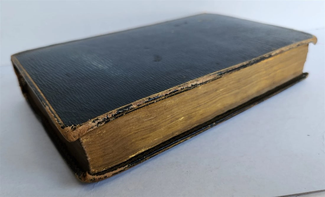 1807 BOOK of COMMON PRAYER w/ PSALTER, or PSALMS of DAVID antique in ENGLISH - 2