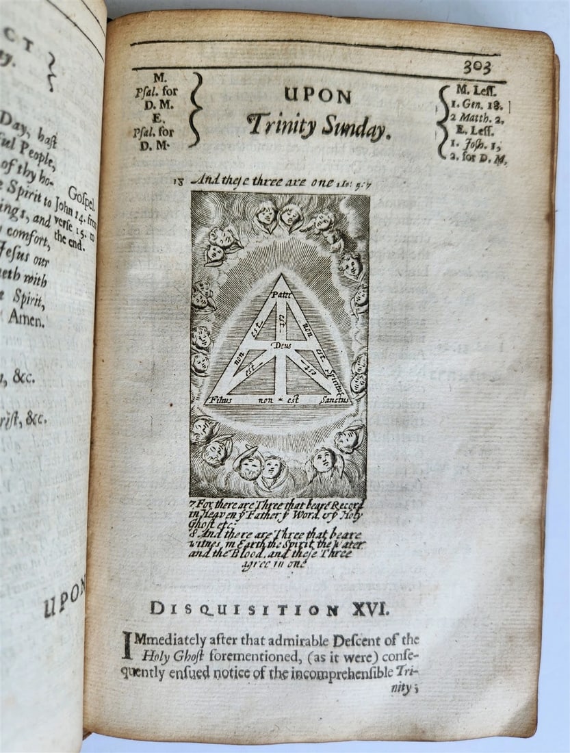 1678 ILLUSTRATED PRIMITIVE DEVOTION in FEASTS & FASTS antique in ENGLISH - 16