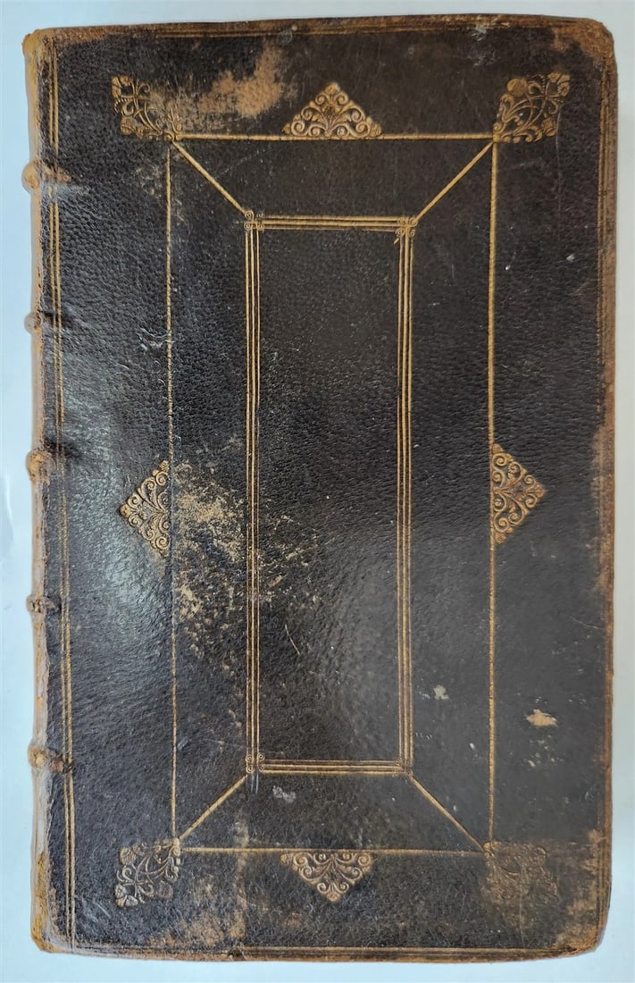 1725 BOOK of COMMON PRAYER w/ PSALTER or PSALMS of DAVID antique in ENGLISH - 6