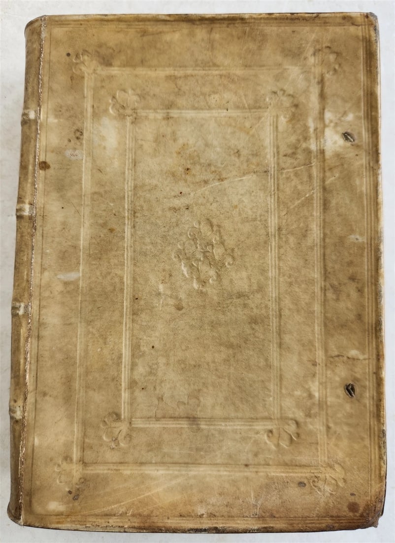 1508 POST-INCUNABULA LAW BOOK by SEBASTIAN BRANT antique VELLUM BOUND - 3