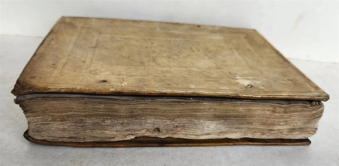 1508 POST-INCUNABULA LAW BOOK by SEBASTIAN BRANT antique VELLUM BOUND - 7