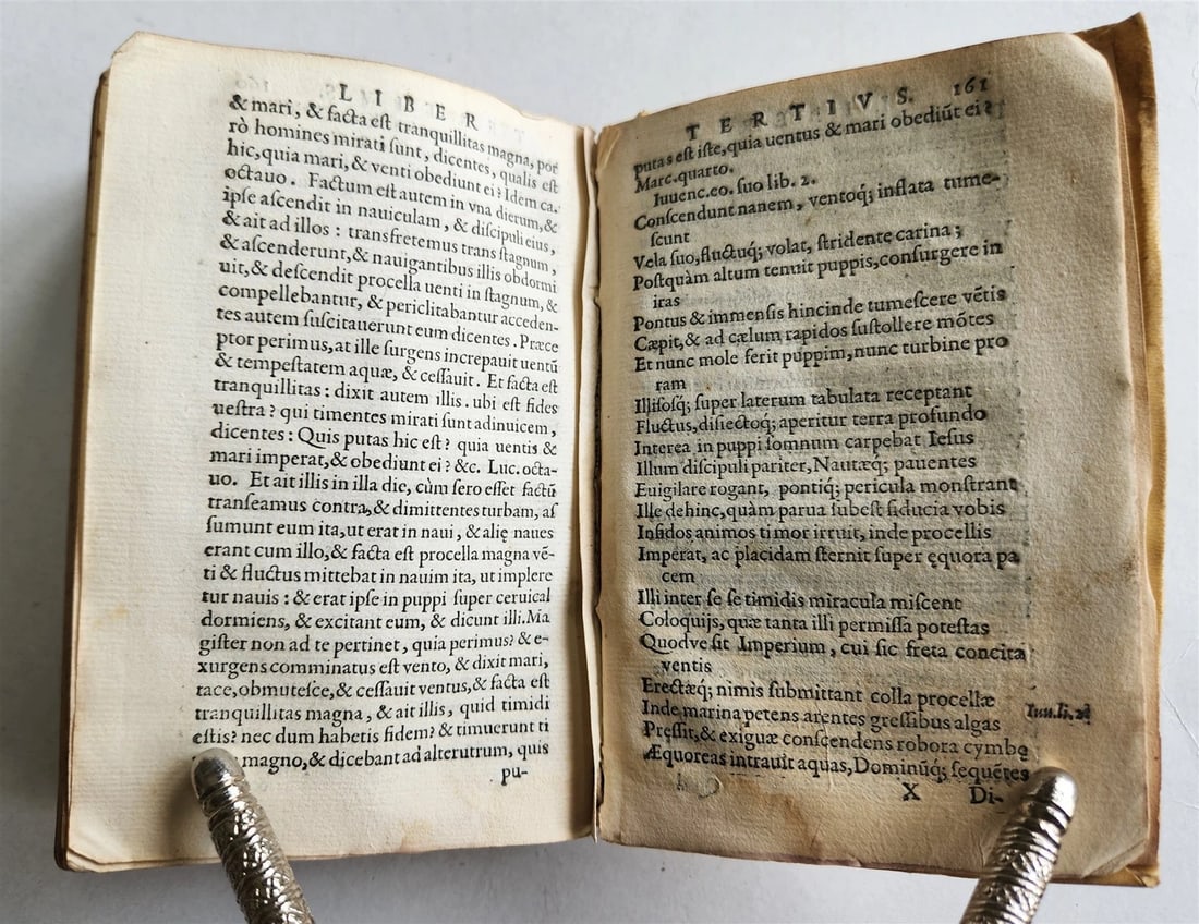 1584 Sannazaro's DE PARTU VIRGINIS POEM Commentary by Lazaro Cardona ANTIQUE - 10