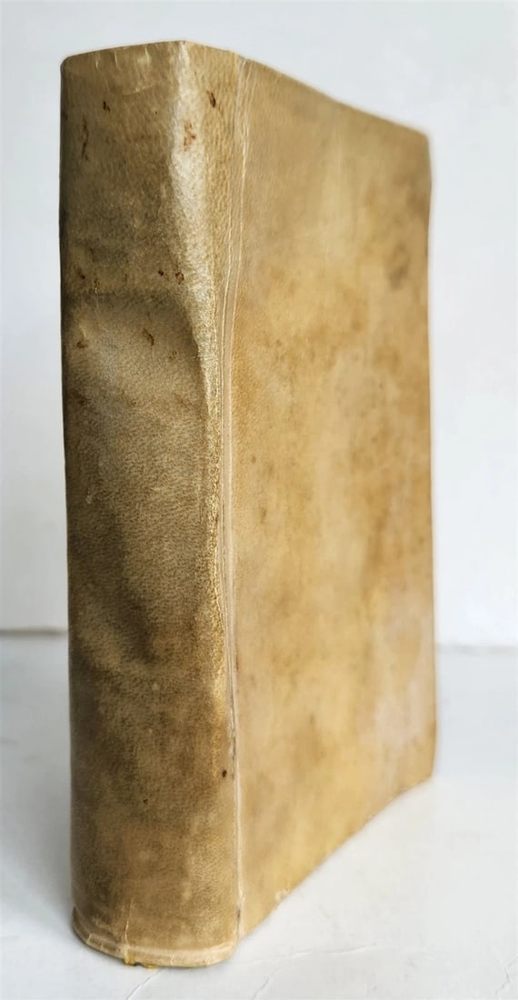 1584 Sannazaro's DE PARTU VIRGINIS POEM Commentary by Lazaro Cardona ANTIQUE - 3